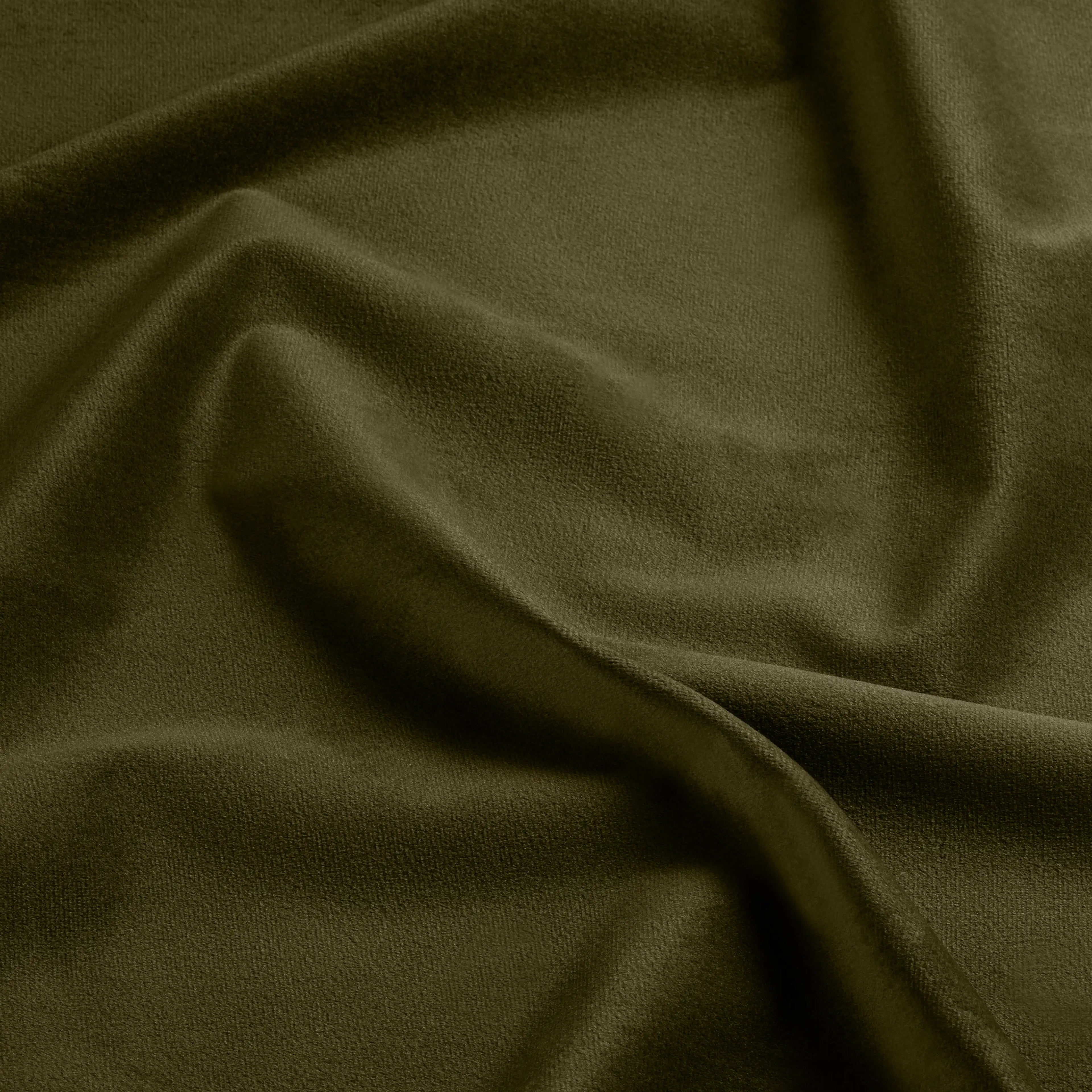 Presley Carver Dining Chair | Olive Green Sustainable Velvet & Black