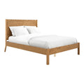 Lula King Size Bed - Smoked Wood