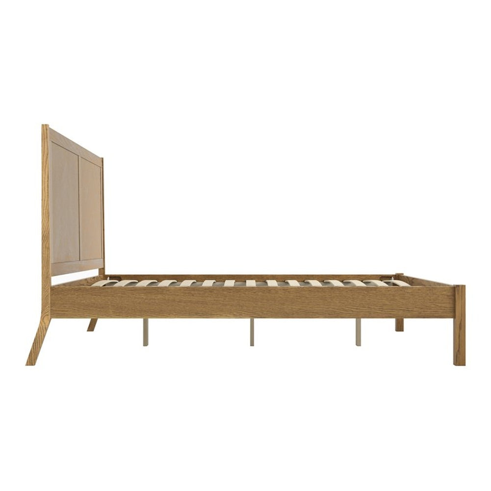 Lula King Size Bed - Smoked Wood