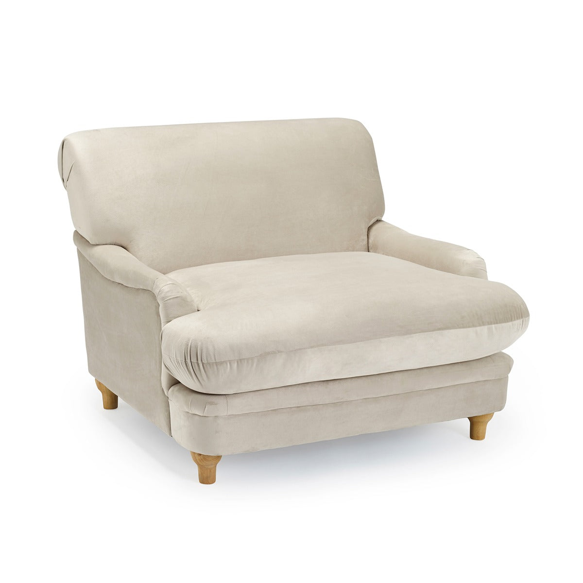Pippa Chair - Beige Velvet