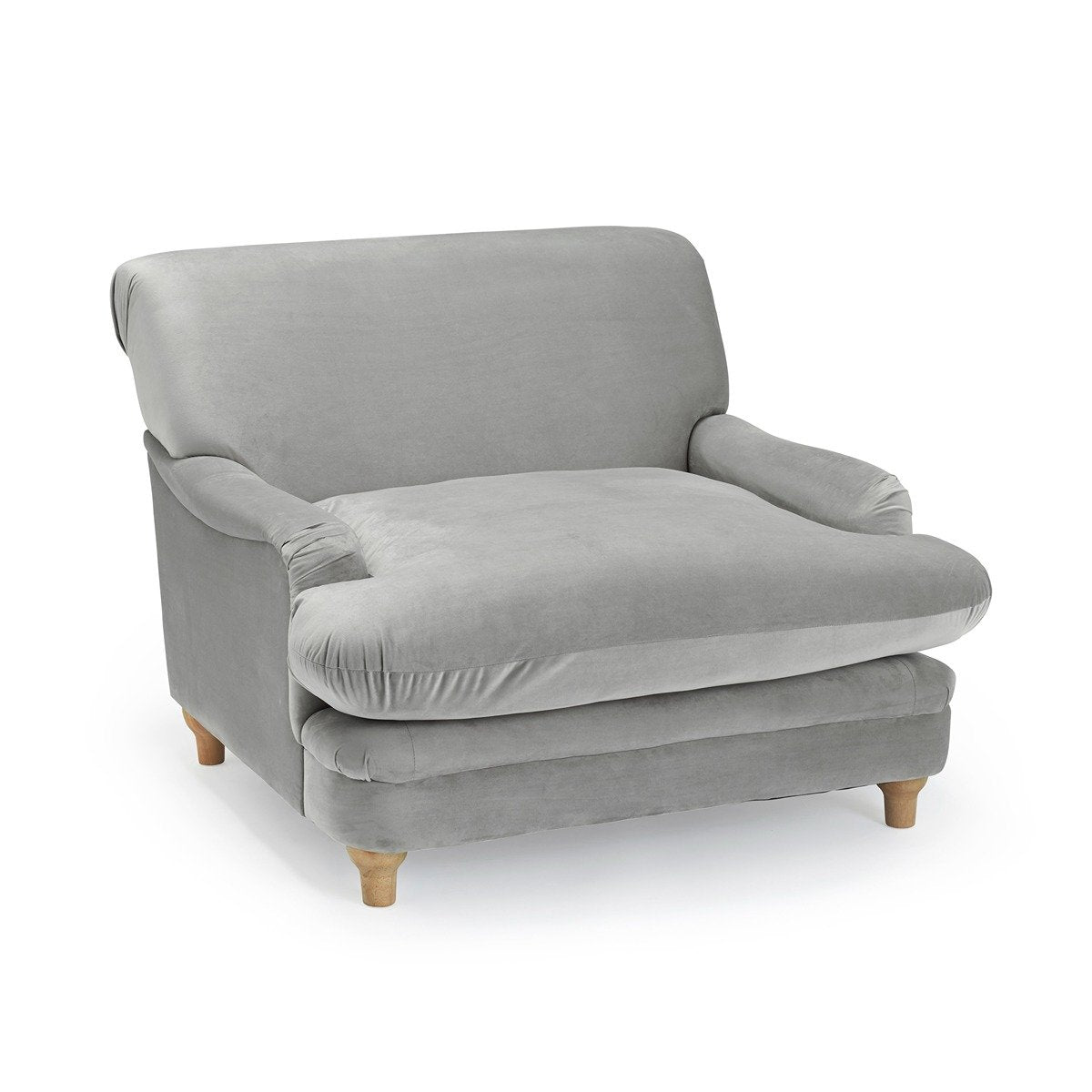 Pippa Chair - Grey Velvet
