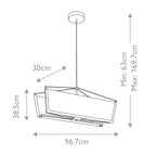 Calters LED Isle Pendant Light