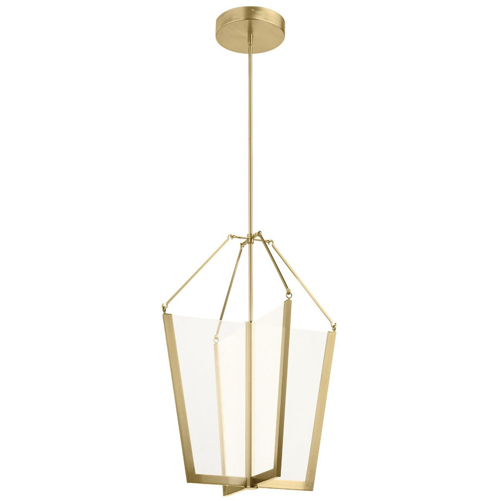 Calters Large LED Foyer Pendant Light