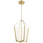 Calters Large LED Foyer Pendant Light