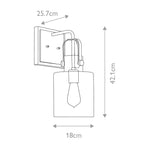 Kitner 1 Light Wall Light