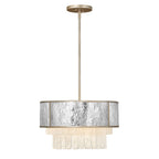 Reverie 4 Light Semi-Flush Pendant Light