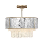 Reverie 4 Light Semi-Flush Pendant Light