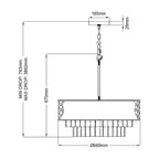 Reverie 8 Light Pendant Light