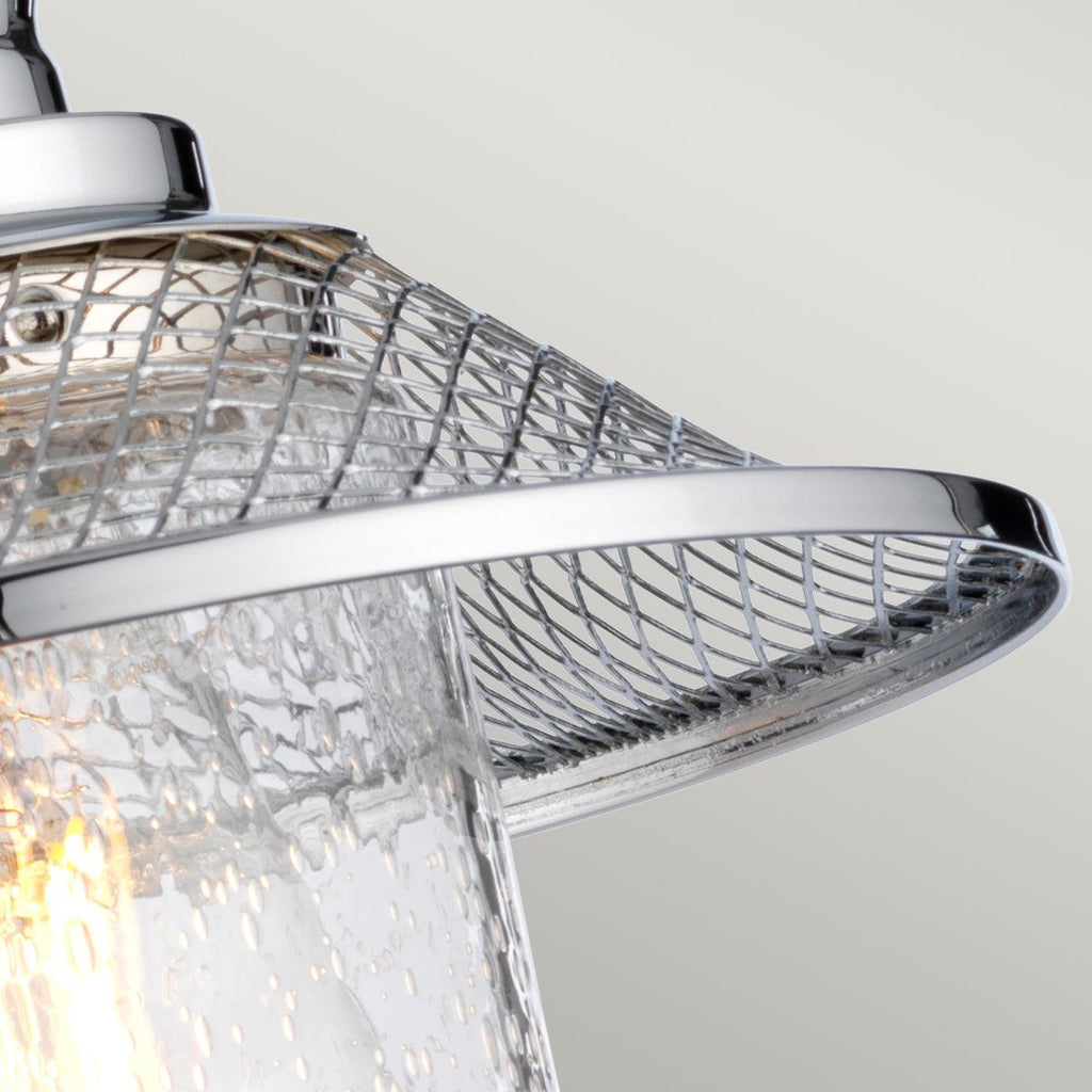 Rigby 1 Light Wall Light - Polished Chrome