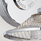 Rigby 1 Light Wall Light - Polished Chrome