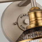 Rigby 3 Light Wall Light - Antique Nickel