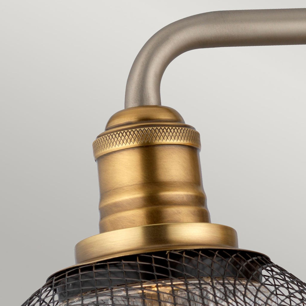 Rigby 3 Light Wall Light - Antique Nickel