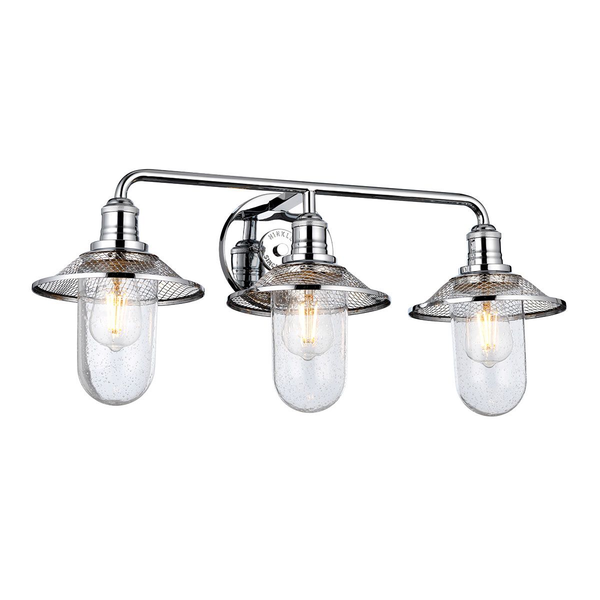 Rigby 3 Light Wall Light - Polished Chrome