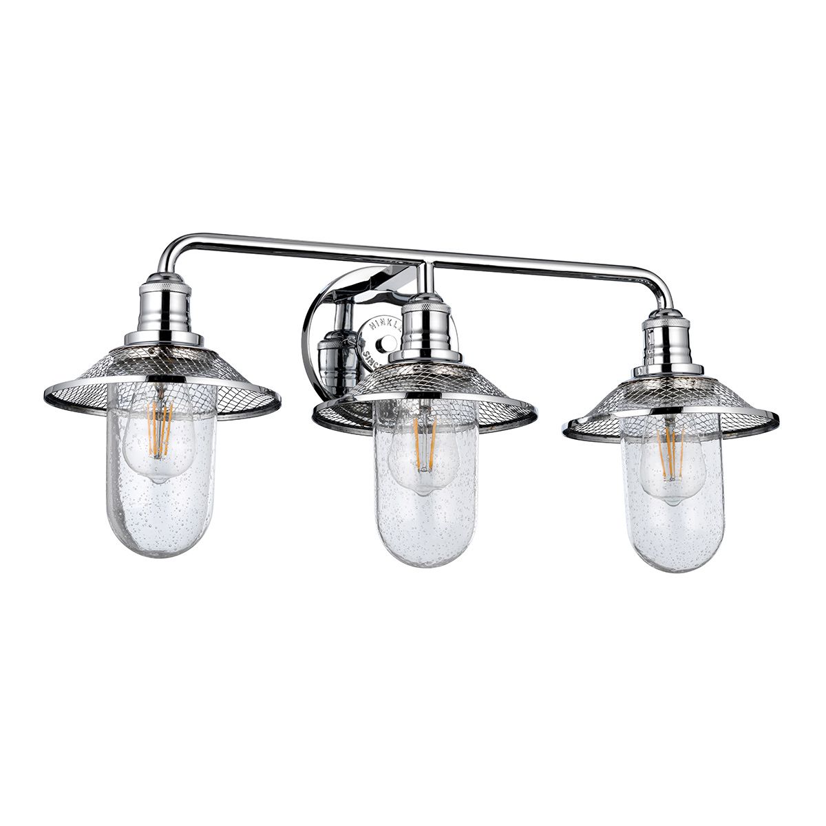 Rigby 3 Light Wall Light - Polished Chrome