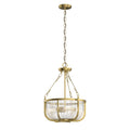 Roux 3 Light Semi-Flush Pendant Light