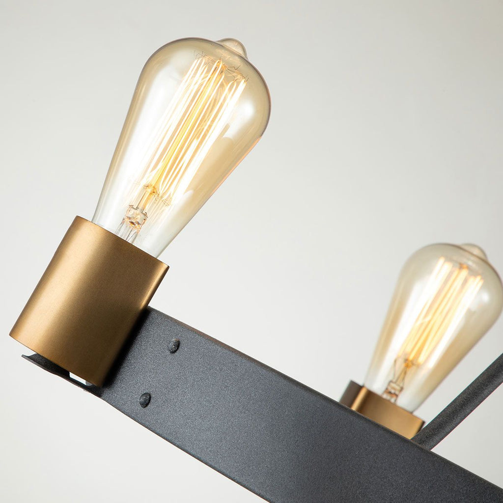 Silas 4 Light Semi-Flush Pendant Light