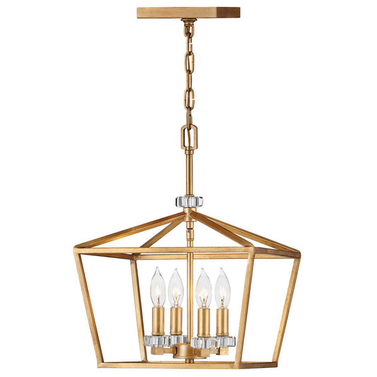 Stinson 4 Light Medium Semi- Flush Pendant Light