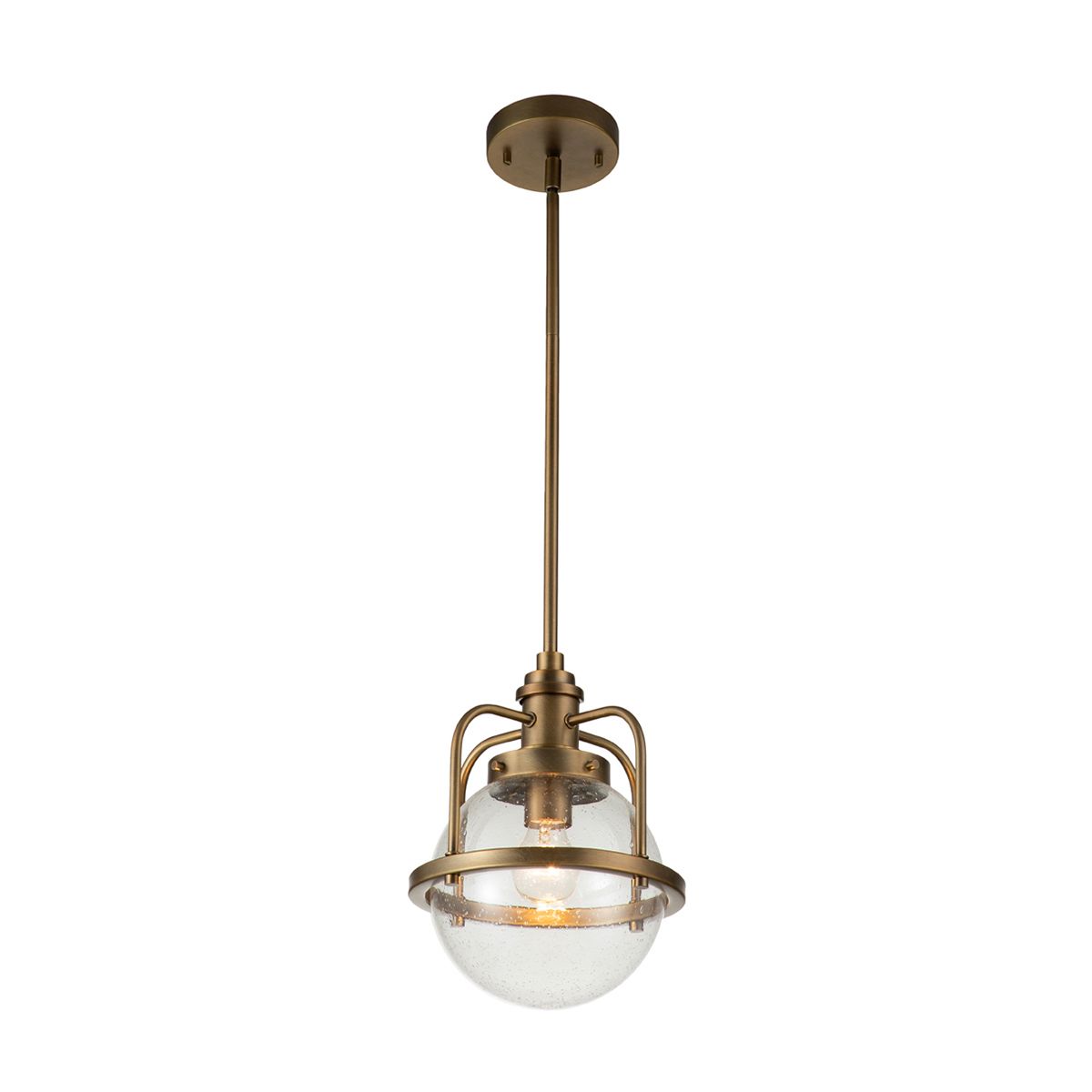 Triocent 1 Light Semi-Flush Pendant Light