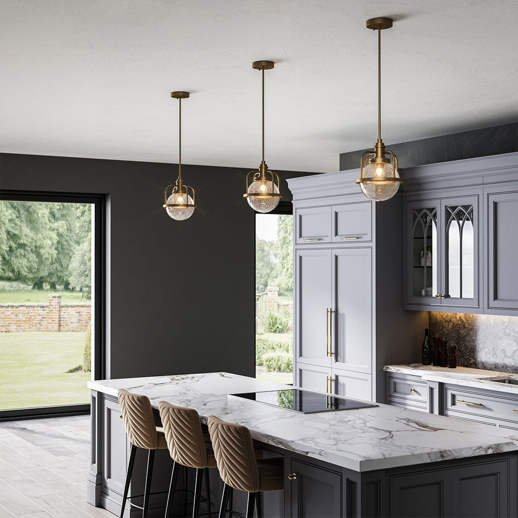 Triocent 1 Light Semi-Flush Pendant Light