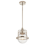 Triocent 1 Light Semi-Flush Pendant Light