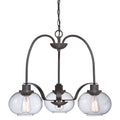 Trilogy 3 Light Chandelier - Old Bronze