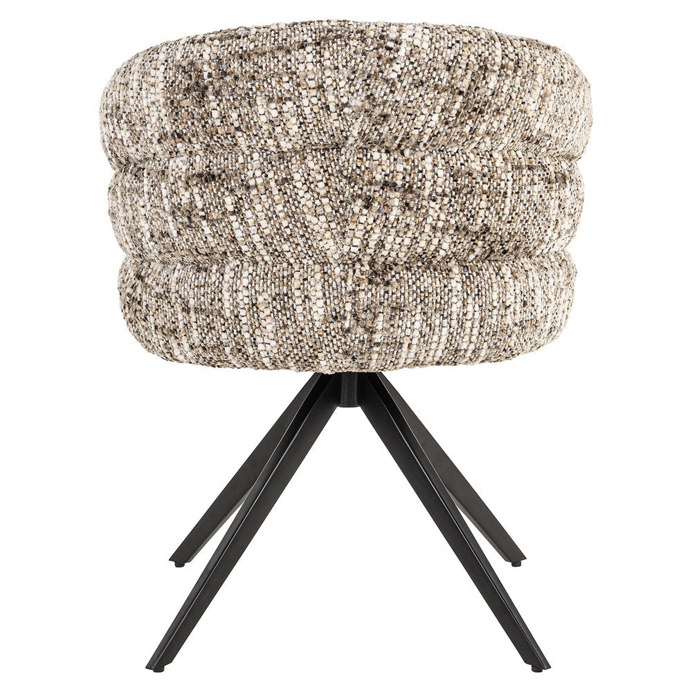 Serenity Swivel Chair - Brown Omara