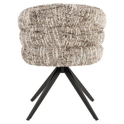 Serenity Swivel Chair - Brown Omara