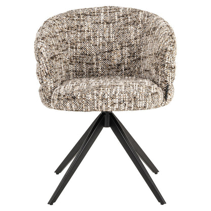 Serenity Swivel Chair - Brown Omara