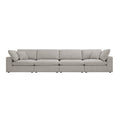 Lutyens Taupe Boucle Modular Sofa, 4-Piece