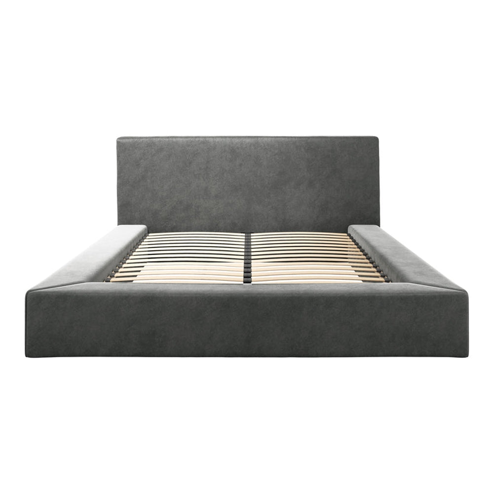 Camden Double Bed - Dapple Grey Velvet