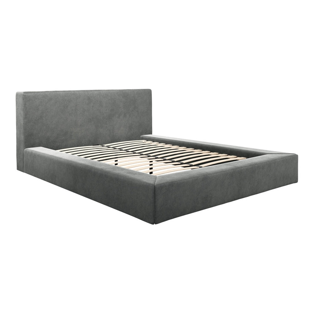 Camden King Size Bed - Dapple Grey Velvet