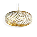 Medium Spring Pendant Light - Brass
