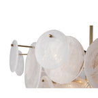 Adagio Pendant Lamp - White Antique Brass