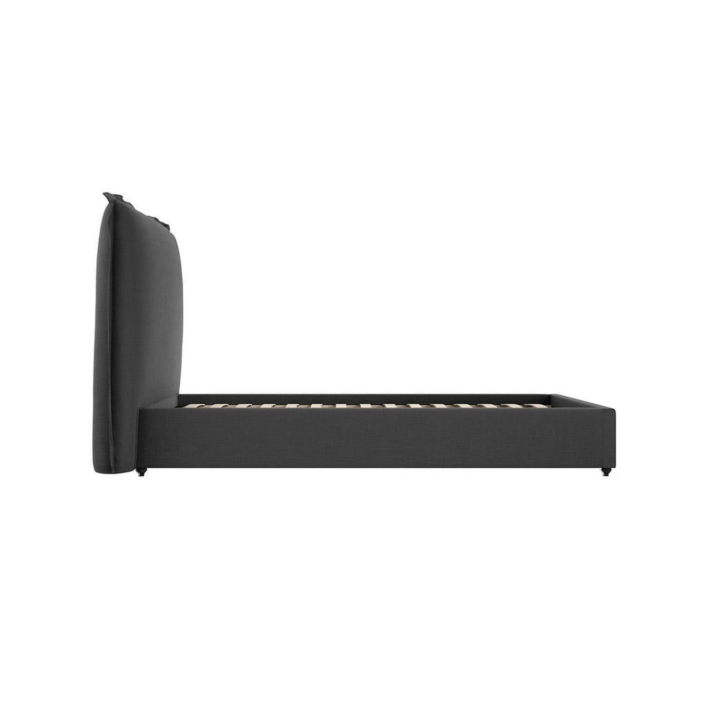 Shiloh Bed - Deep Grey