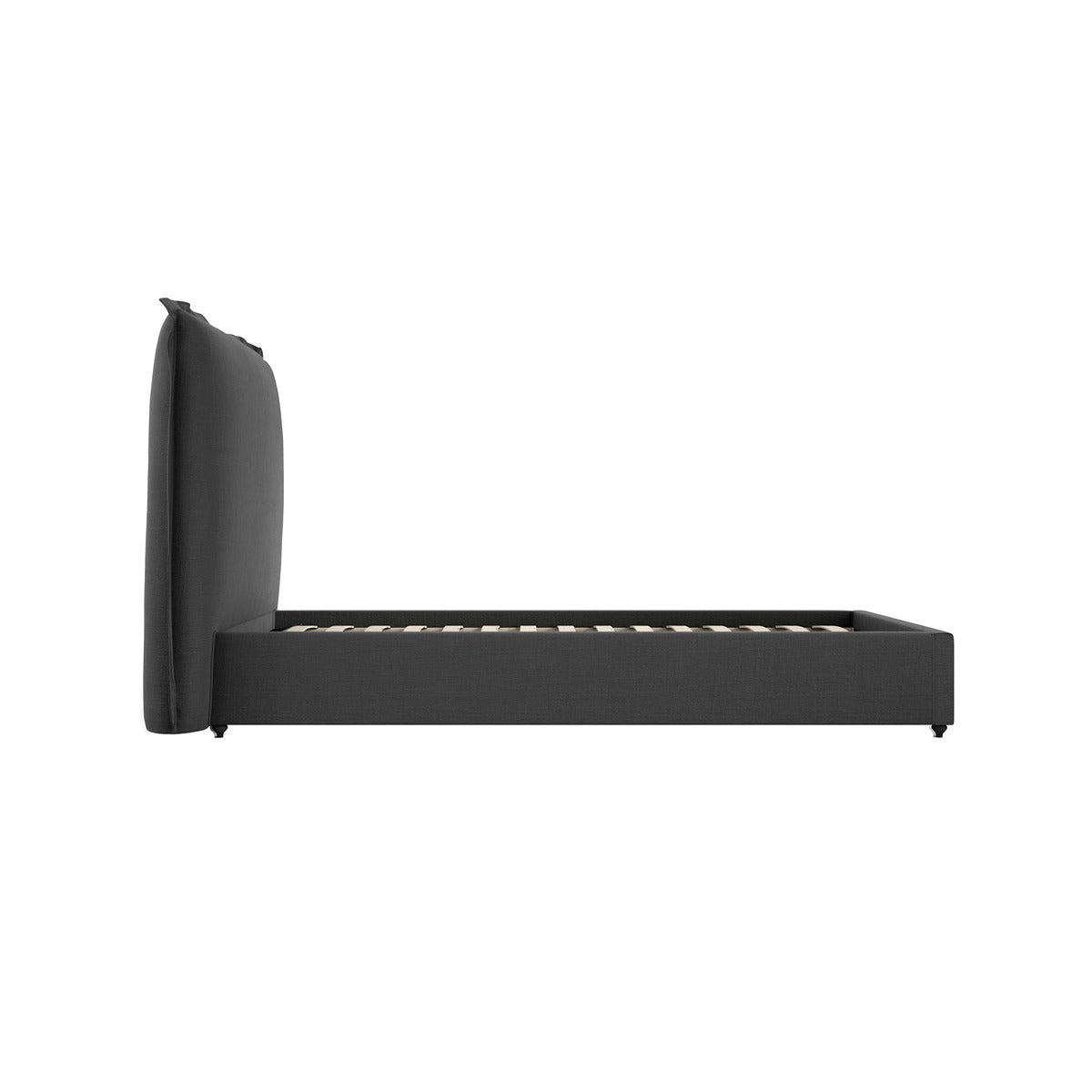 Shiloh Bed - Deep Grey