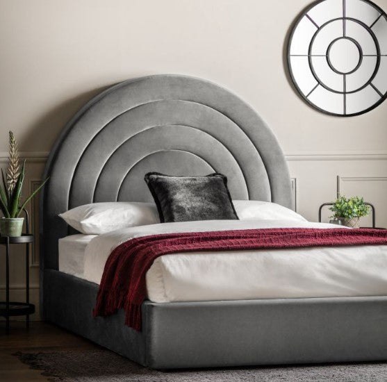 Arlington King Size Bed - Elephant