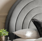 Arlington King Size Bed - Elephant