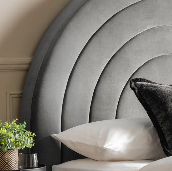 Arlington King Size Bed - Elephant