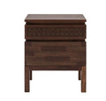 Boho Retreat Bedside Drawers - Brown