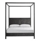 Boho Boutique 4 Poster Bed - Black