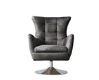 Hudson Living Bristol Antique Armchair - Black