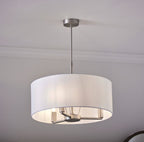 Dani Large 3 Light Pendant Light - Matt Nickel
