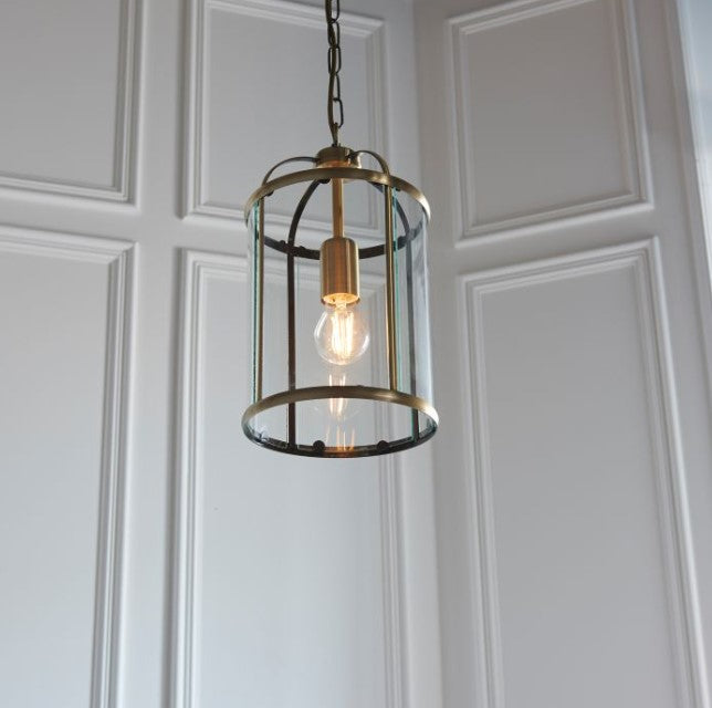 Lara Pendant Light Antique Brass