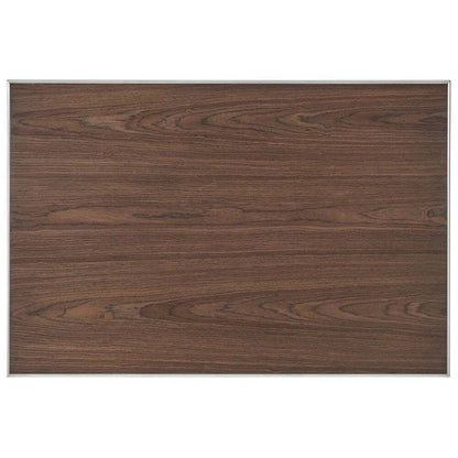 Blain Bedside Table - Macadamia & Nickel