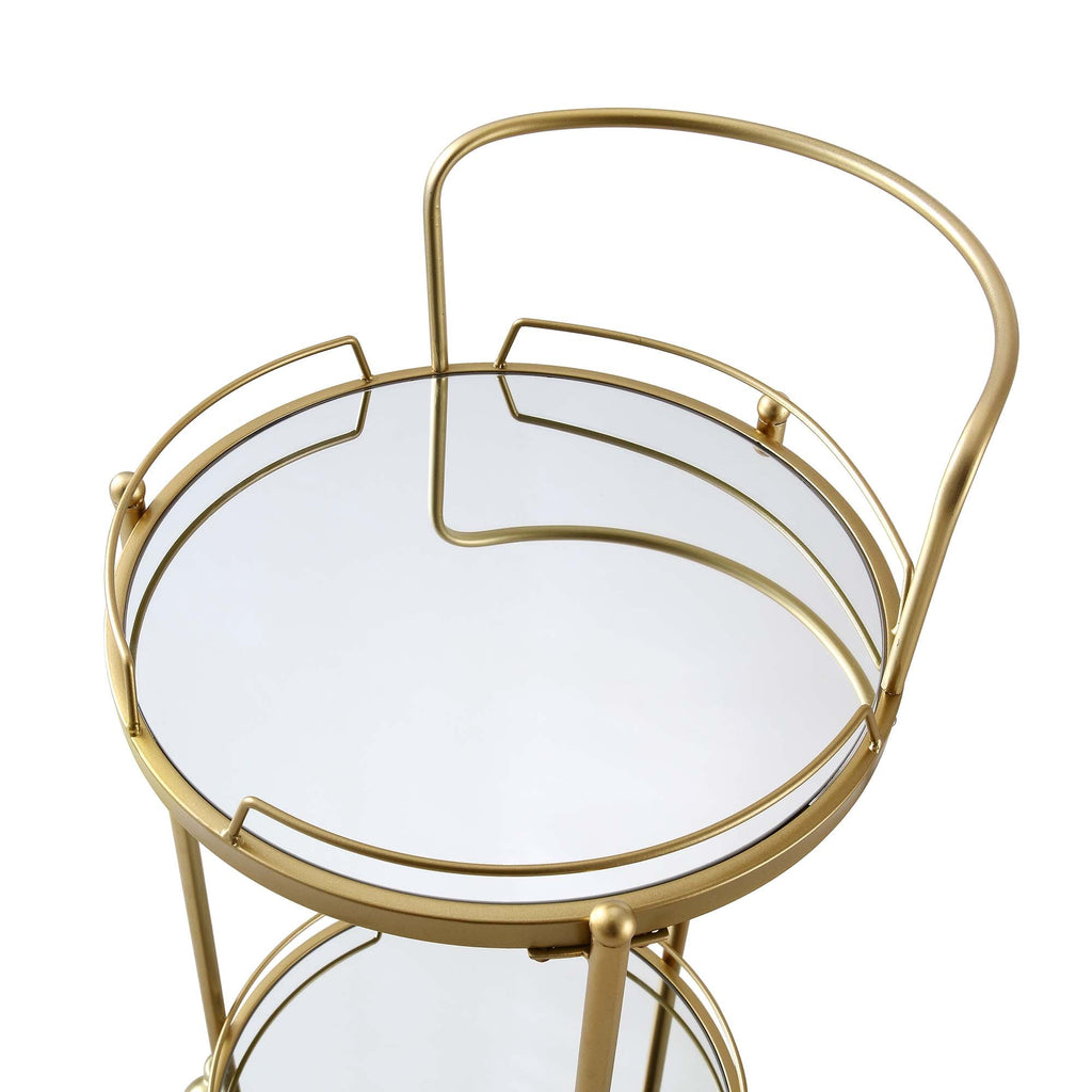 Berkeley Gold Effect Drink Trolley