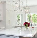 Darlana Small Lantern - Polished Nickel