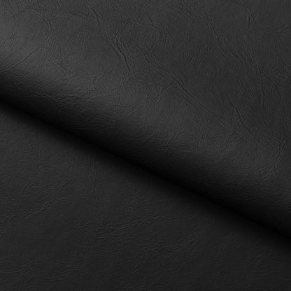 Aalborg Wooden Dining Chair | Noir Black Faux Leather & Walnut