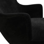 Wingback Lounge Chair - Black