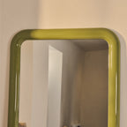 Obsidian - Full Length Rectangular Olive Gloss Extra Large Mirror 200cm x 120cm