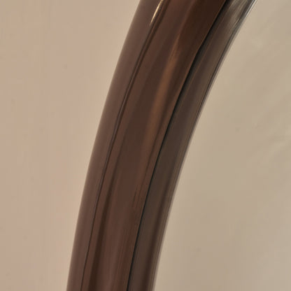 Obsidian - Full Length Arched Chocolate Gloss Extra Large Mirror 200cm x 120cm